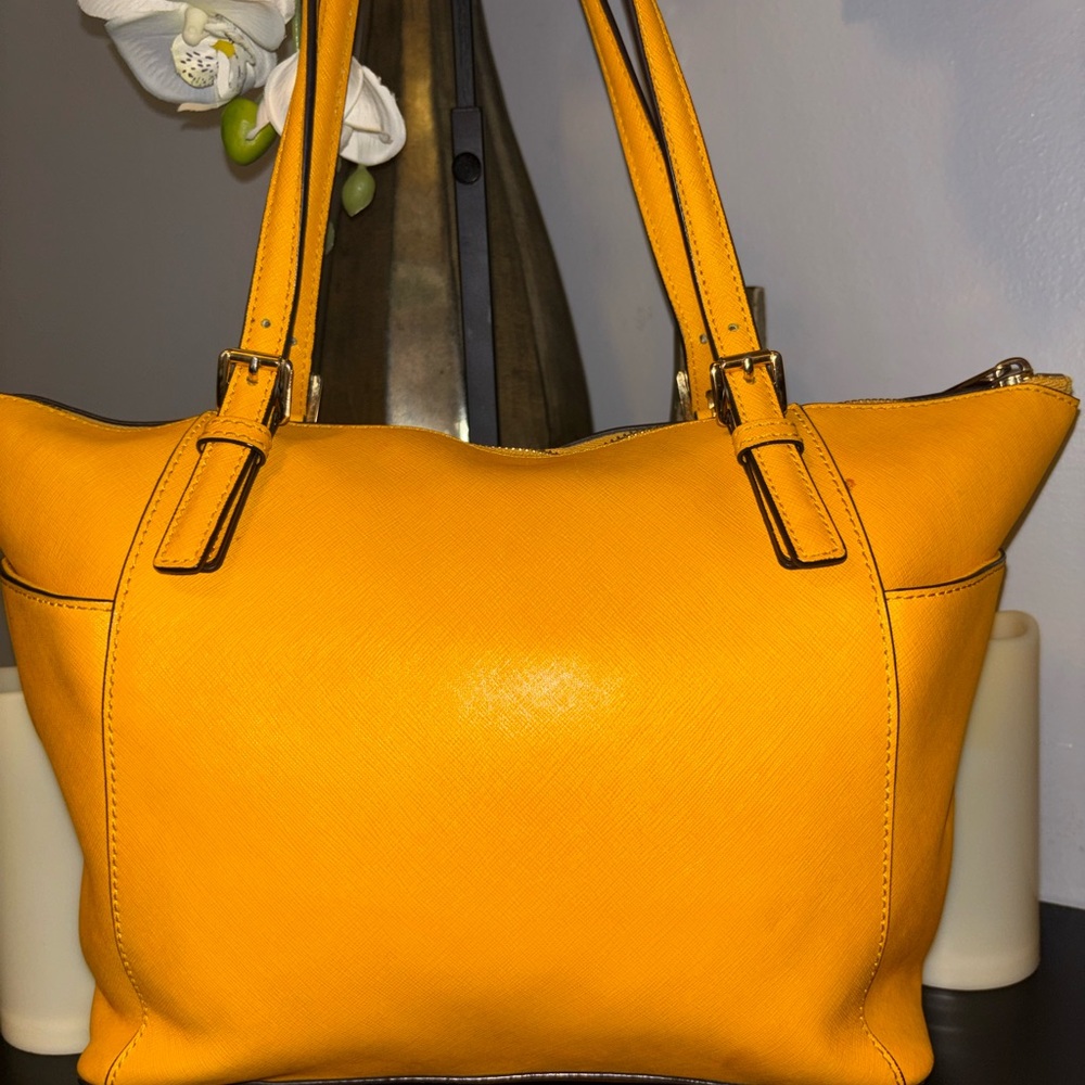 Michael Kors Vibrant Yellow Tote-Bag only.